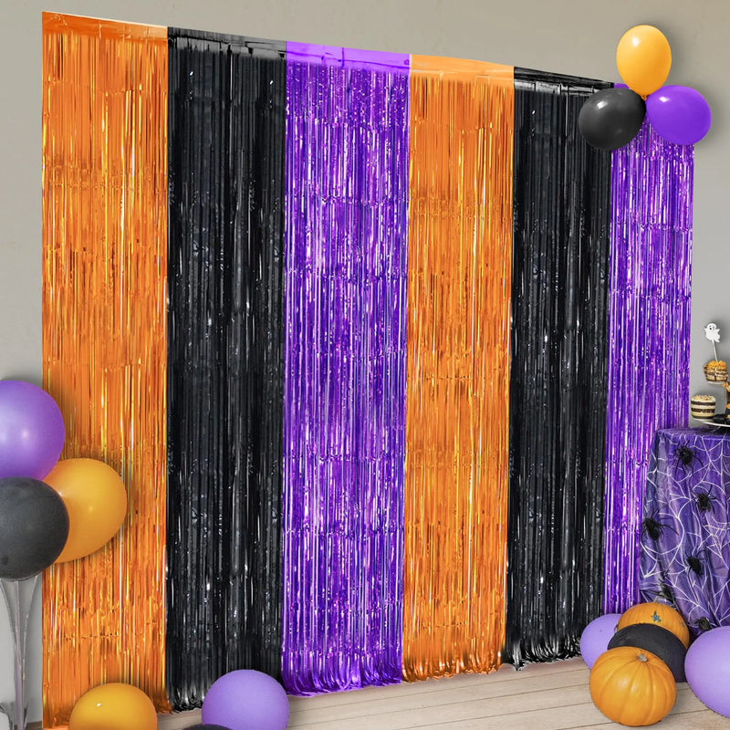 Halloween Curtain Decor