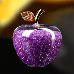 Diamond Apple Figurine