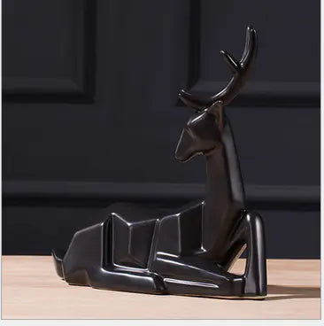 Ceramic Moose Decor